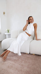 Esther Maxi Skirt - White