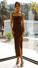 Scarlette Dress - Chocolate