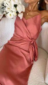 Kensington Dress - Baked Rose