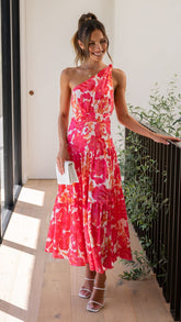 Jayma Maxi Dress - Pink Floral