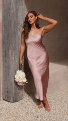 Keira Maxi Dress - Pink