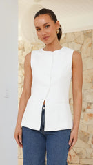 Giani Vest - White