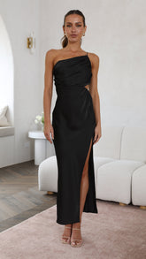 Nyla Maxi Dress - Black