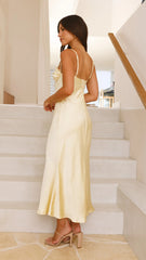 Saskia Maxi Dress - Yellow