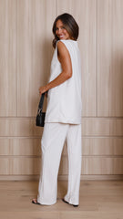 Brooklyn Vest - Cream