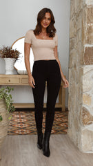 Janelle Jeggings - Black