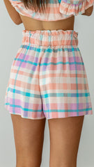 Siani Shorts - Multi Check