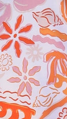 Calypso Button Up Shirt - Seaview Print