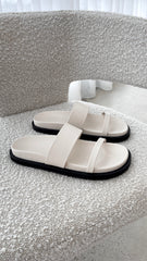 Tamia Slide - Alabaster