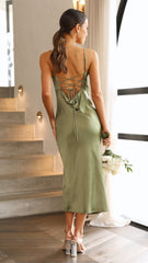 Keira Midi Dress - Olive