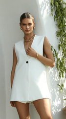 Bridgette Vest - White