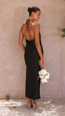 Halsey Maxi Dress - Black