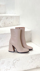 Alias Mae Alana Boot - Cream Leather