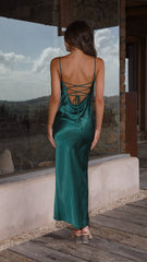 Keira Maxi Dress - Emerald