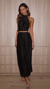 Frances Maxi Skirt - Black