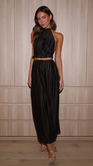 Frances Maxi Skirt - Black