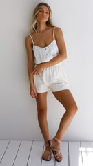 Elka Lace Cami - White