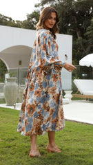 Clover Maxi Dress - Poppy Floral