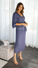 Meilani Midi Dress - Ink