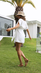 Rae Mini Dress - White