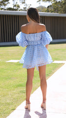Malery Mini Dress - Blue