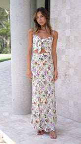 Brair Maxi Skirt - Floral