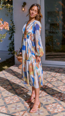 Kerri Midi Dress - Multi
