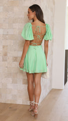Casey Mini Dress - Green