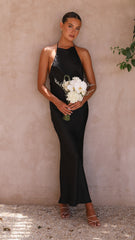 Halsey Maxi Dress - Black