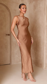 Reese Maxi Dress - Chocolate