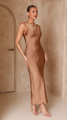 Reese Maxi Dress - Chocolate
