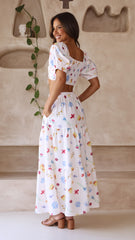 Jasmine Crop Top - Blooms