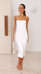 Lil Midi Dress - White