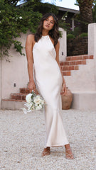 Halsey Maxi Dress - Champagne