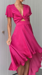 Sunny Daze Dress - Hot Pink