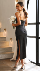 Monte Midi Dress - Black