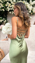 Keira Maxi Dress - Olive