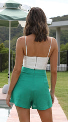 Serrima Crop Top - White