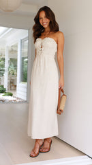 Kahli Maxi Dress - Natural