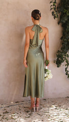 Sian Maxi Dress - Olive
