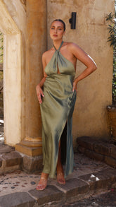 Amalia Maxi Dress - Olive
