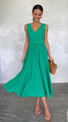 Jayde Knit Dress - Green