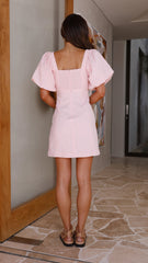 Tuscany Dress - Baby Pink
