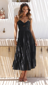 Armani Midi Dress - Black