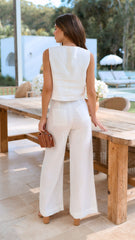 Karah Pants - White