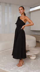 Erica Midi Dress - Black