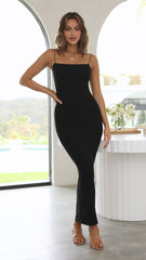Kimmy Maxi Dress - Black