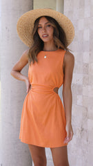 Mandi Mini Dress - Orange