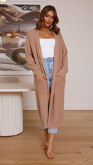 Nadine Cardigan - Tan