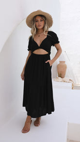Sami Maxi Dress - Black
